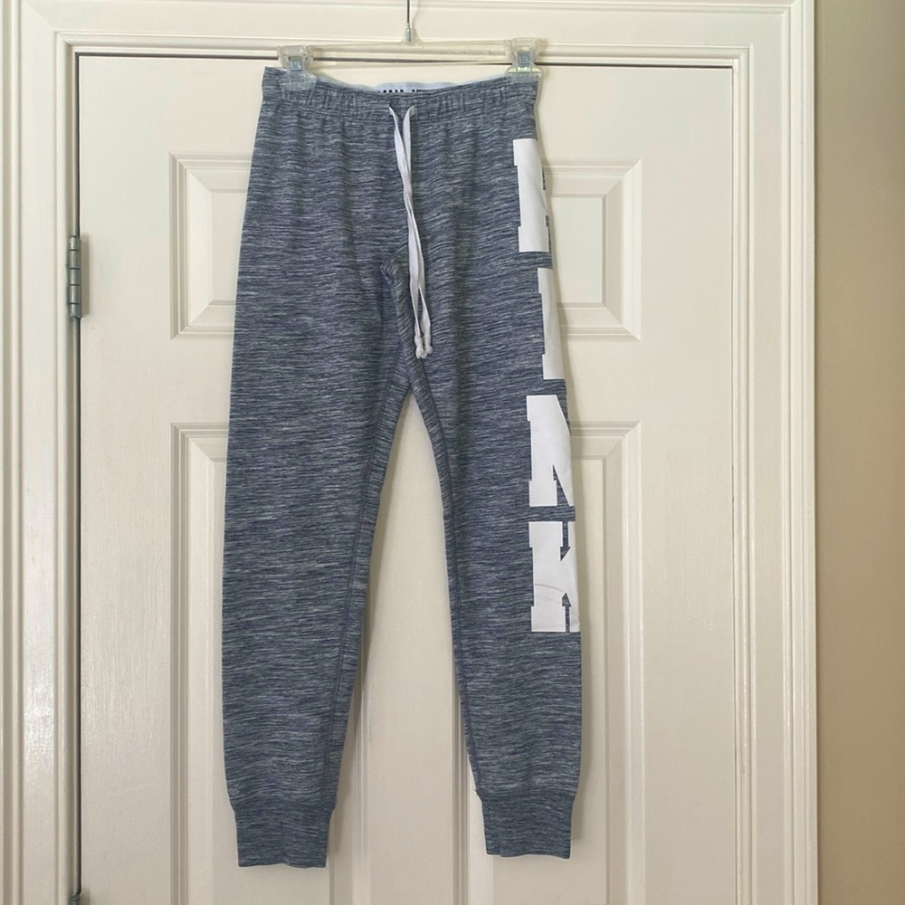 Victoria secret Pink heather gray joggers